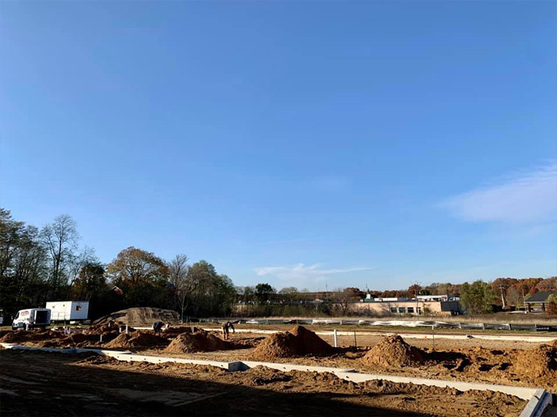 foundation laid for new building expansion